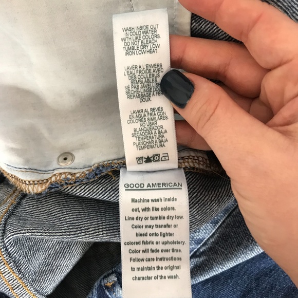 Good American Raw Stagger Mini Shirt Size … - Picture 10 of 12